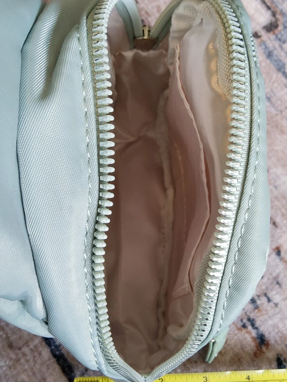 Mint Green Chest Crossbody Backpack Heart Love By CHARO Mini Backpack